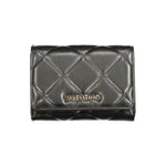 Mario Valentino Black Polyethylene Wallet VA-36197
