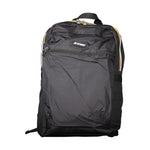 K-WAY Black Polyamide Men Backpack KW-33578-FBB-399