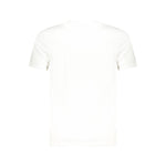Cavalli Class White Cotton Men T-Shirt CA-36683-M