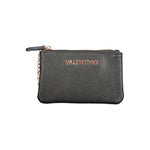 Mario Valentino Black Polyethylene Wallet VA-36228