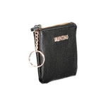 Mario Valentino Black Polyethylene Wallet VA-36228
