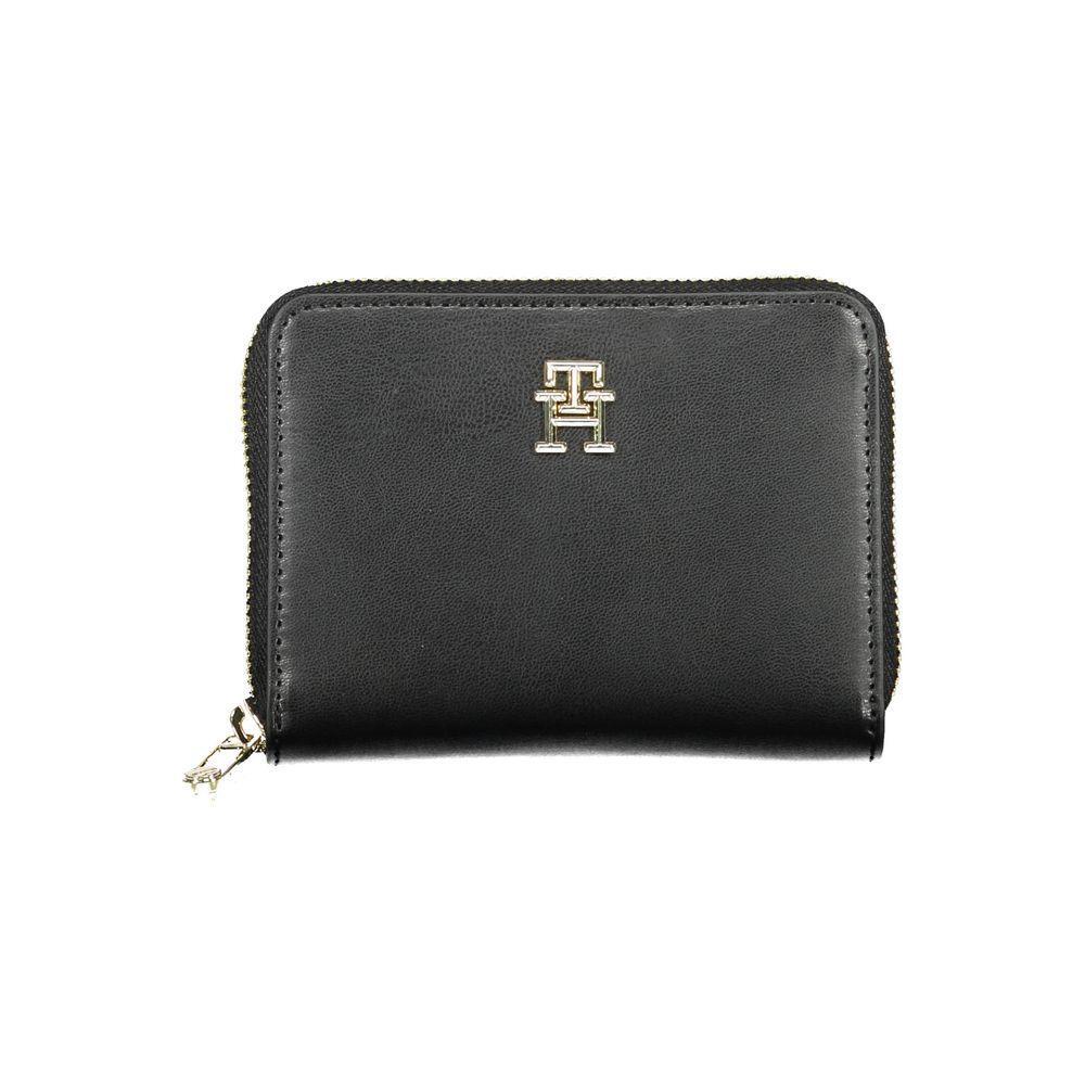Tommy Hilfiger Black Polyethylene Wallet TO-17643