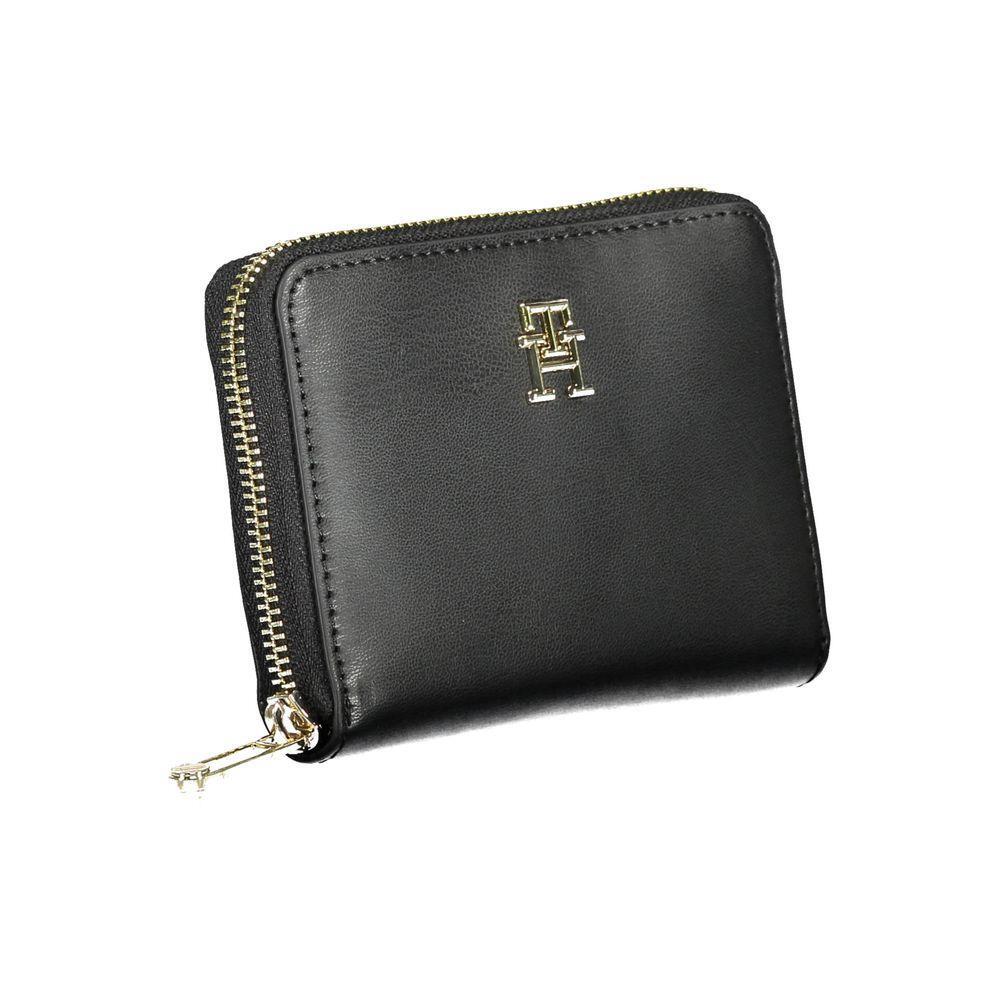 Tommy Hilfiger Black Polyethylene Wallet TO-17643