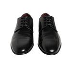 Dolce & Gabbana Black Leather Lace Up Derby Dress Formal Shoes MV7260-40