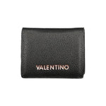 Mario Valentino Black Polyethylene Wallet VA-36155