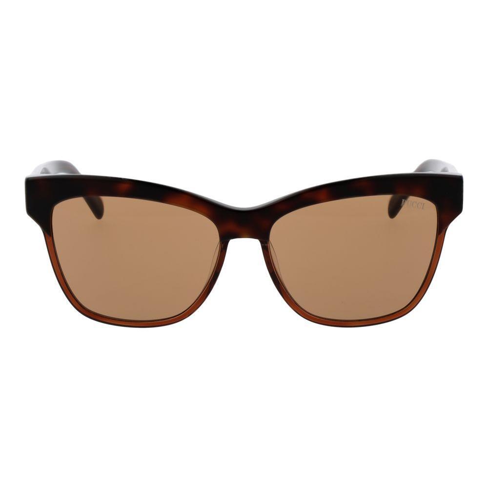 Emilio Pucci Brown Women Sunglass