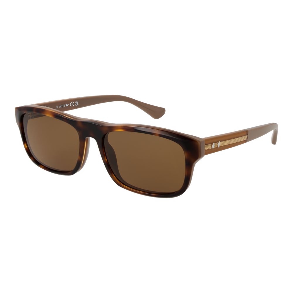 Web Brown Men Sunglass