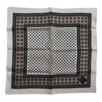 Dolce & Gabbana Multicolor Patterned Square Men Foulard Scarf MS7266