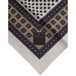 Dolce & Gabbana Multicolor Patterned Square Men Foulard Scarf MS7266