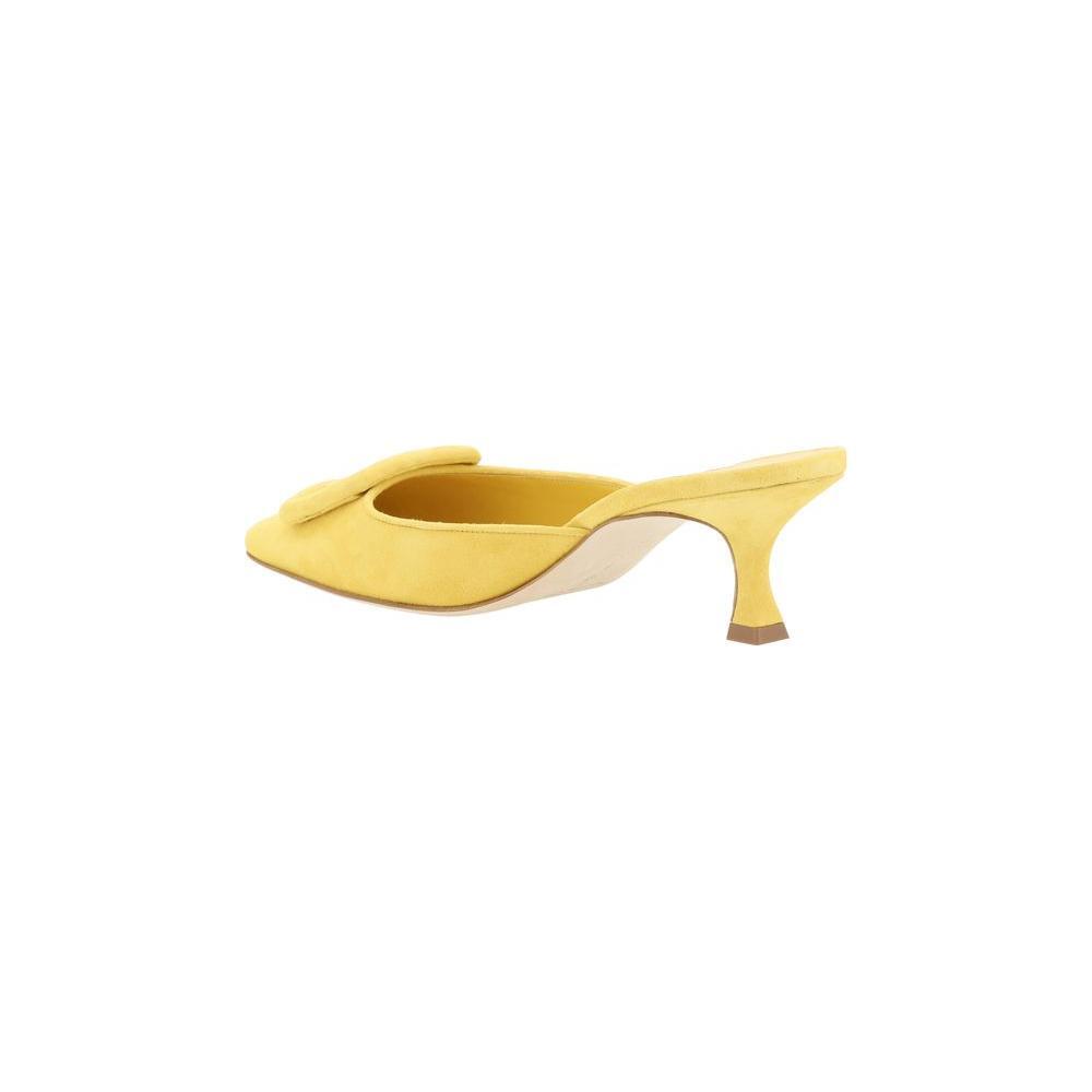 Manolo Blahnik Maysale Pumps 1728,72470364320,EU36.5/US6.5,Manolo Blahnik,New with tags,Pumps - Women - Shoes,Shoes,Women,Women - Shoes,Yellow Manolo Blahnik MA-9XX02467328-EU36.5/US6.5
