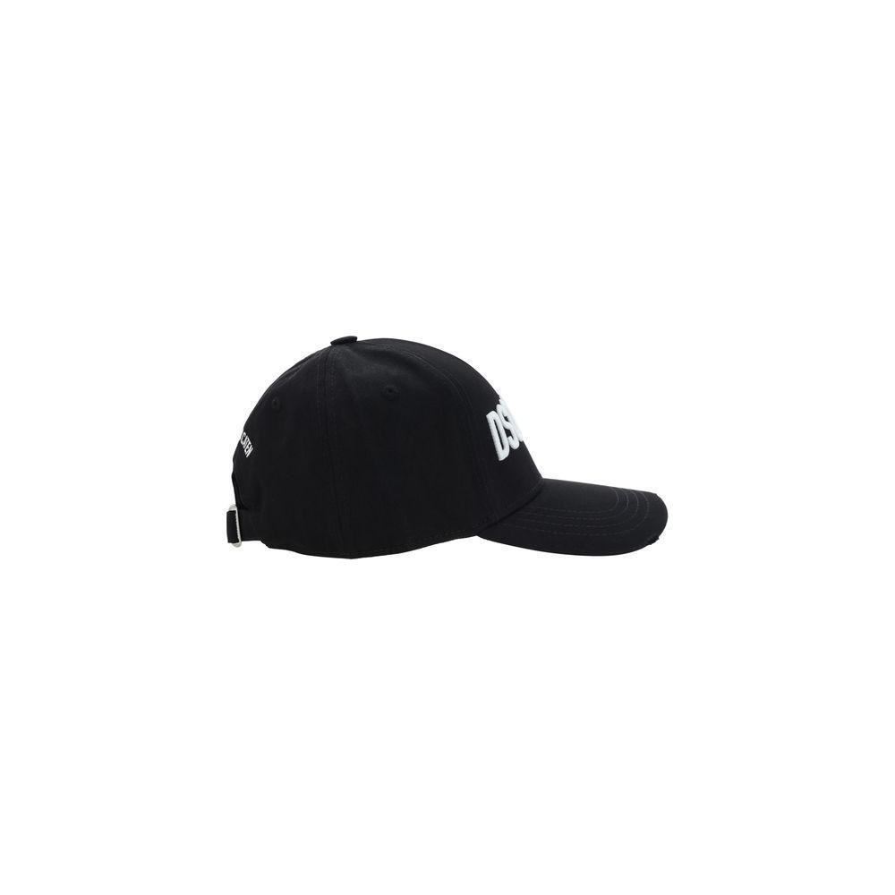 Dsquared² Logoed Baseball Hat 1728,72470364320,Accessories,Black,Dsquared²,Hats & Caps - Men - Accessories,Men,Men - Accessories,New with tags,UNI Dsquared² DS-BCM066005C00001M063-UNI