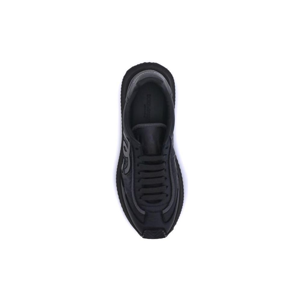 Dolce & Gabbana Sneakers 1728,72470364320,Black,Dolce & Gabbana,EU41/US8,EU42/US9,EU43/US10,Men,Men - Shoes,New with tags,Shoes,Sneakers - Men - Shoes Dolce & Gabbana DO-CS2288AF99280999-EU41/US8