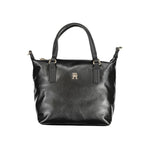 Tommy Hilfiger Black Polyester Handbag TO-27531