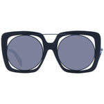 Yohji Yamamoto Black Unisex Sunglasses 1728,67345776800,Black,New with tags,Sunglasses,Unisex,Unisex Sunglasses - Sunglasses,Yohji Yamamoto Yohji Yamamoto YO-1058024
