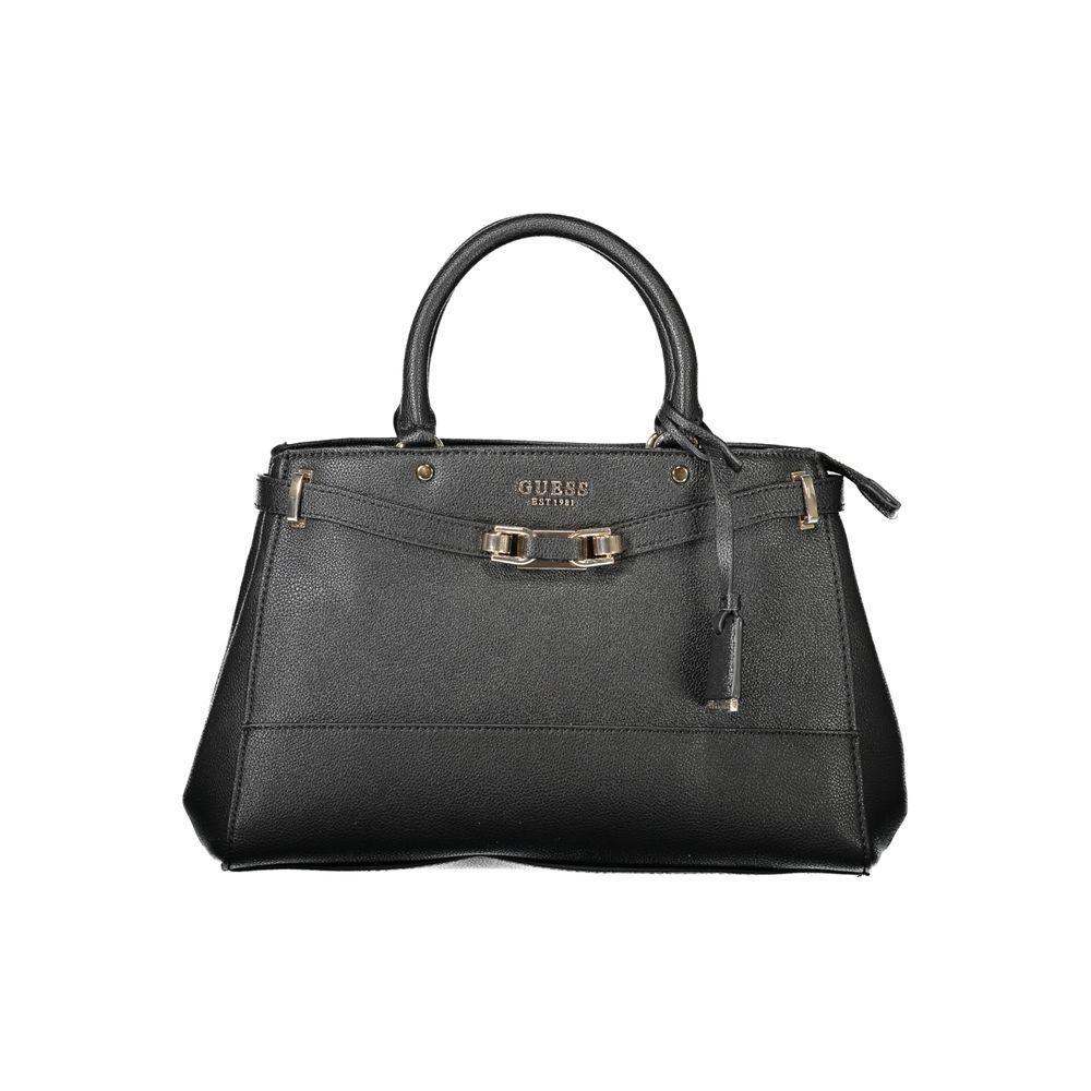 Guess Jeans Black Polyethylene Handbag GU-34098