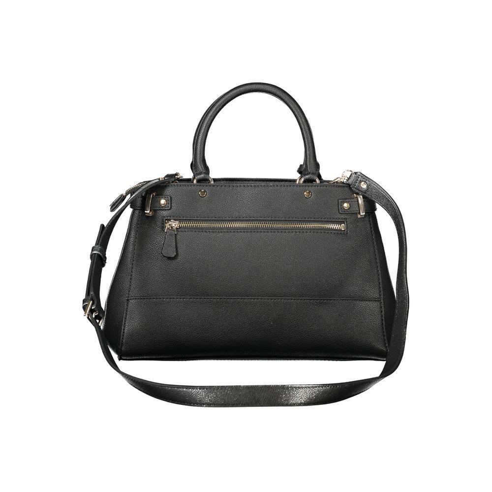 Guess Jeans Black Polyethylene Handbag GU-34098