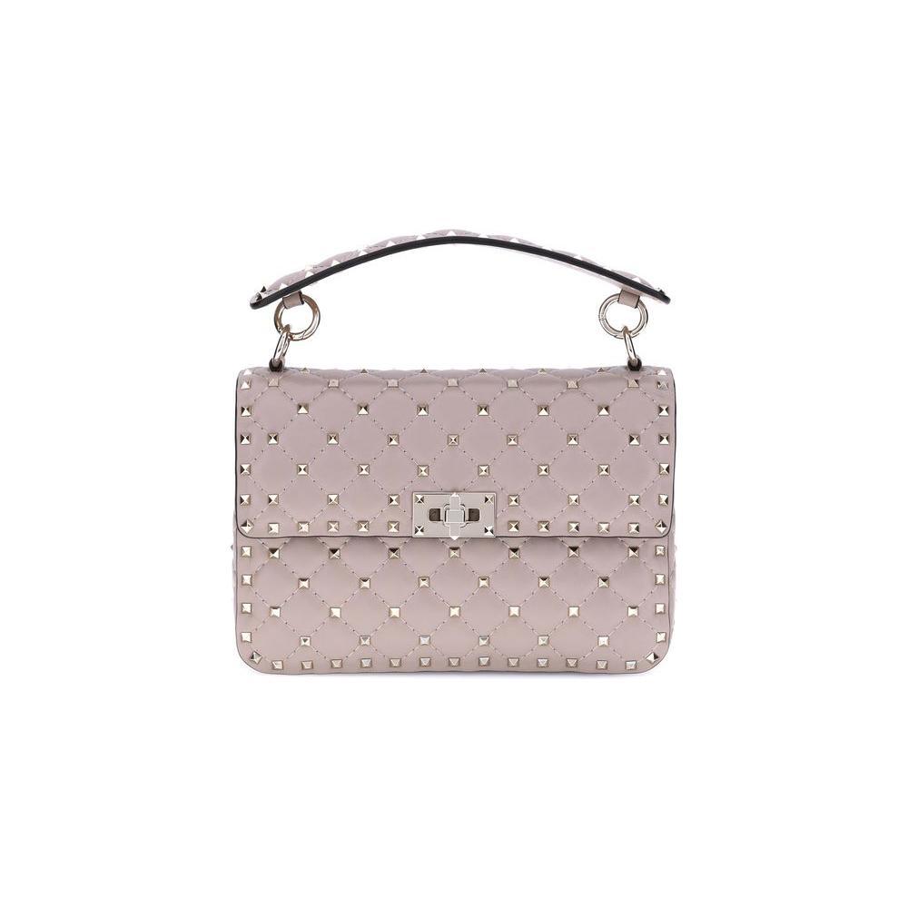Valentino Garavani Medium Rockstud Spike Shoulder Bag VA7W2B0122NAPP45BB