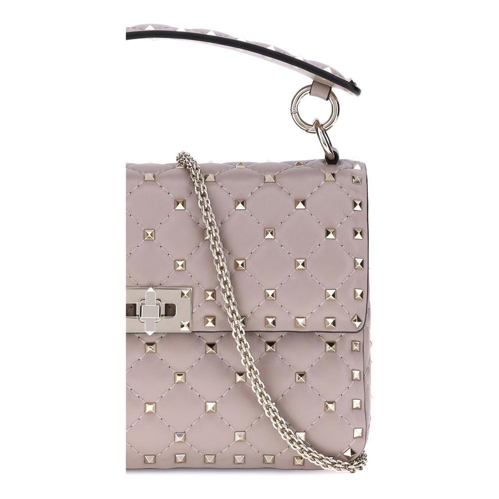 Valentino Garavani Medium Rockstud Spike Shoulder Bag VA7W2B0122NAPP45BB