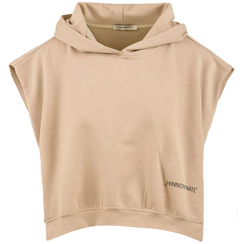 Hinnominate Beige Cotton Sweater HI-15552-S