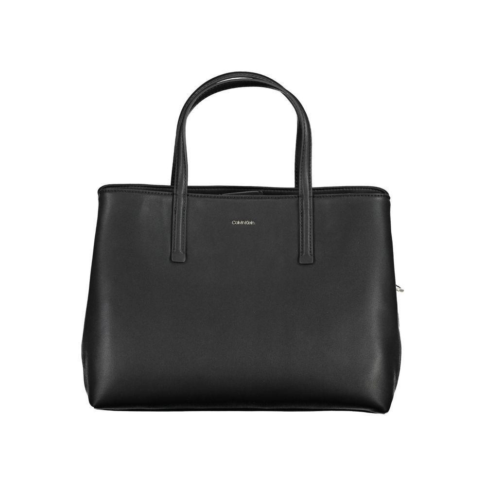 Calvin Klein Black Polyester Handbag CA-22408