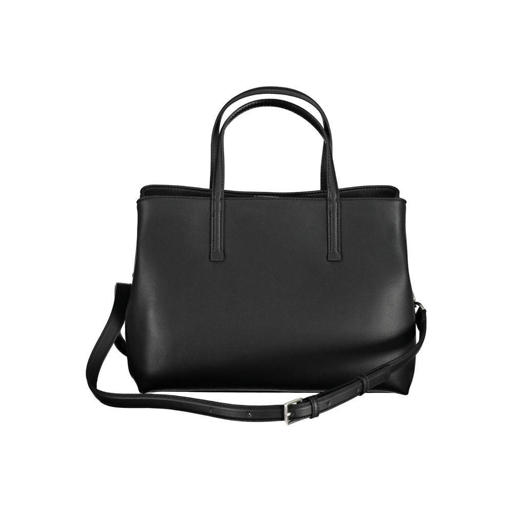 Calvin Klein Black Polyester Handbag CA-22408