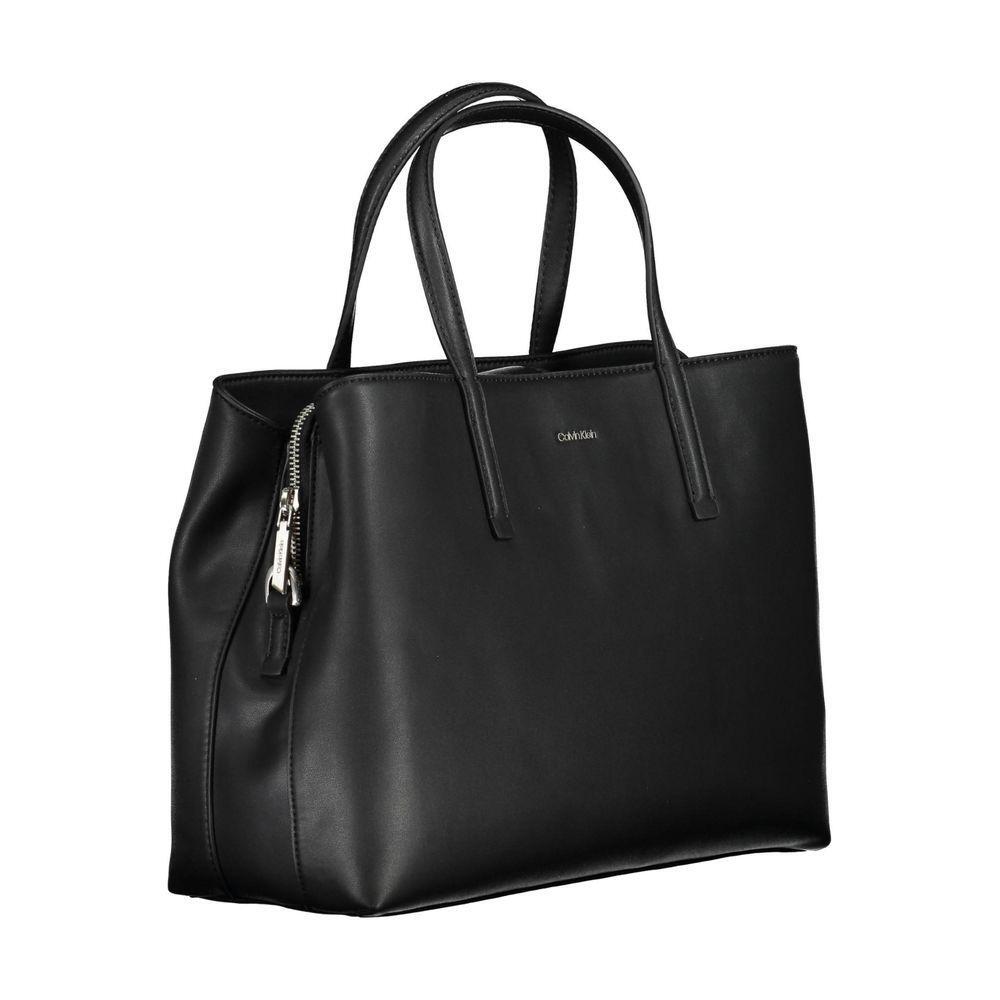 Calvin Klein Black Polyester Handbag CA-22408