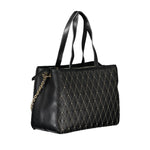 Mario Valentino Black Polyethylene Handbag VA-24259