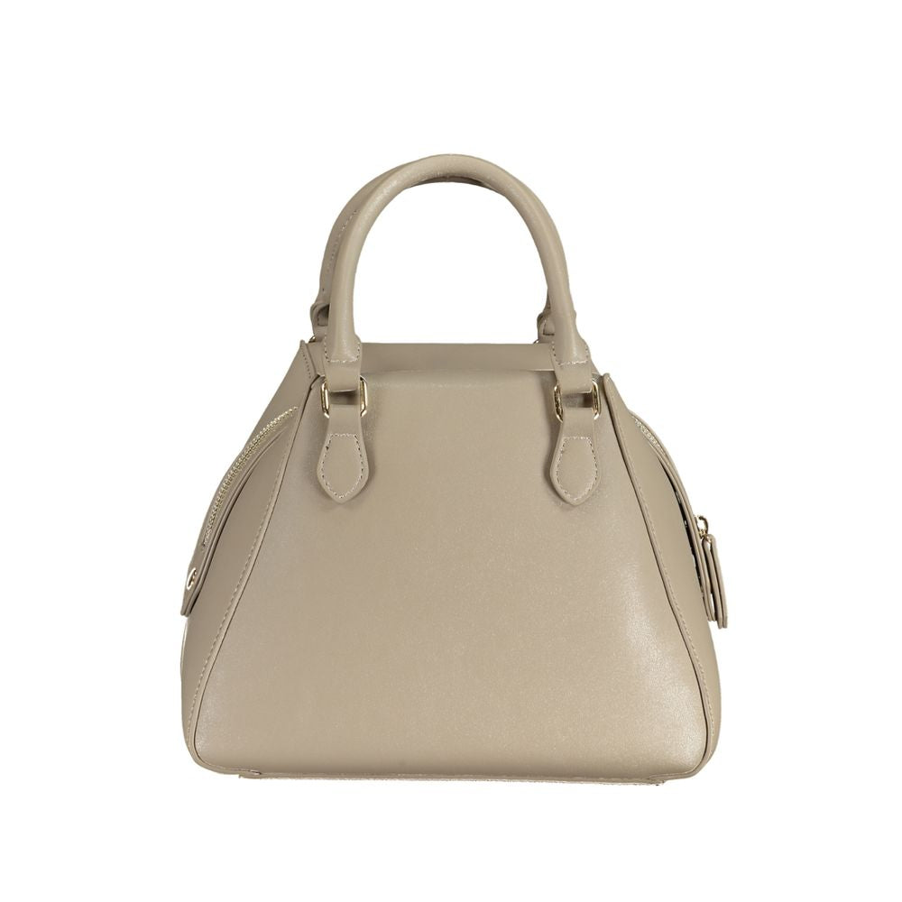 Mario Valentino Beige Polyethylene Handbag VA-24263