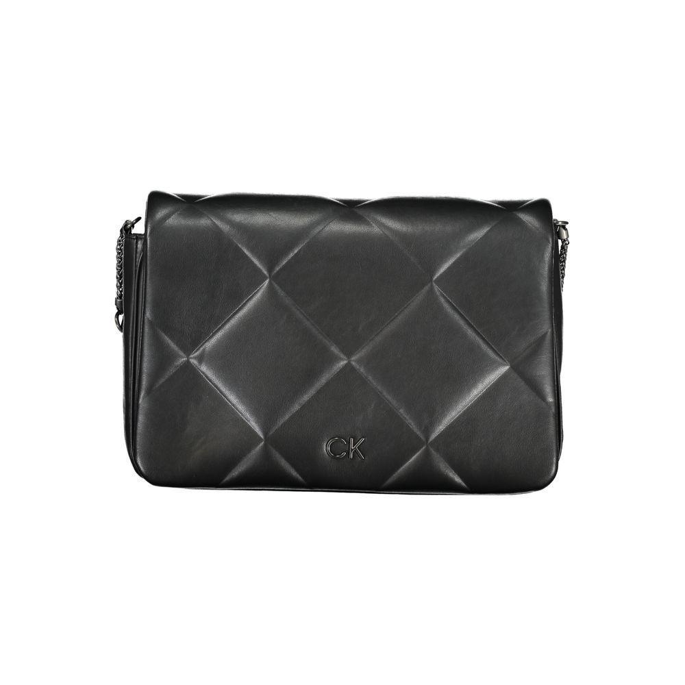 Calvin Klein Black Polyester Handbag CA-25953