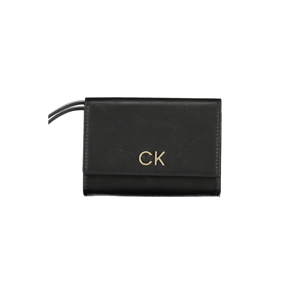 Calvin Klein Black Polyester Wallet CA-25955