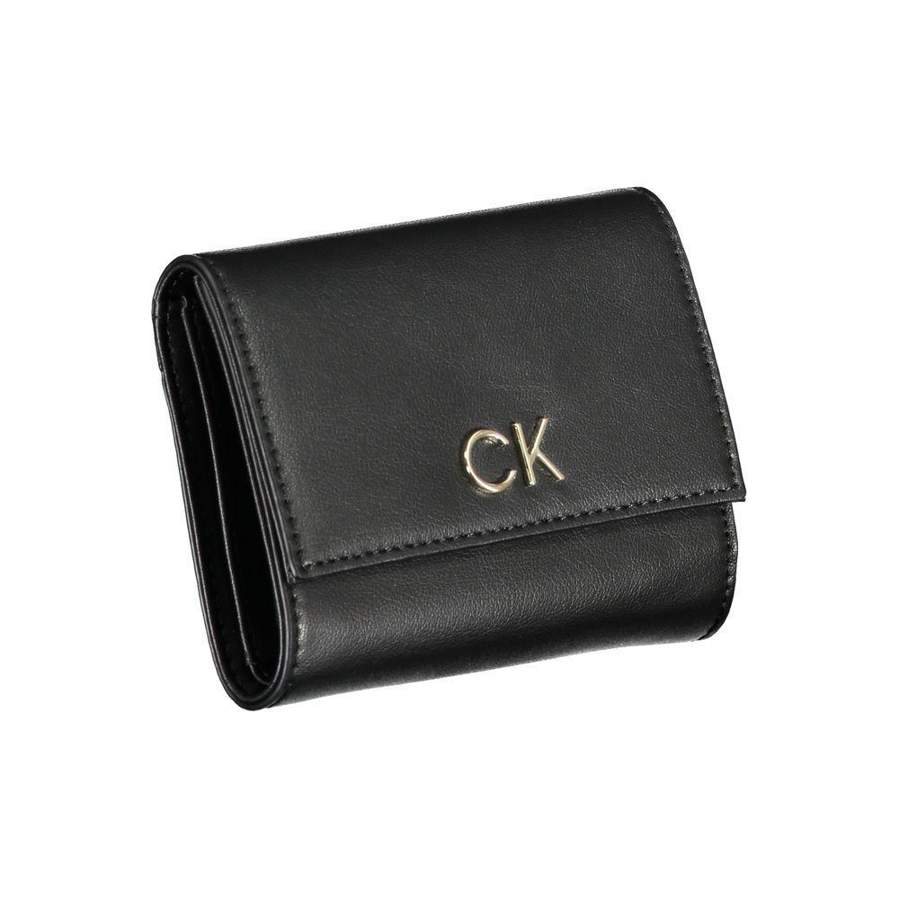 Calvin Klein Black Polyester Wallet CA-25962