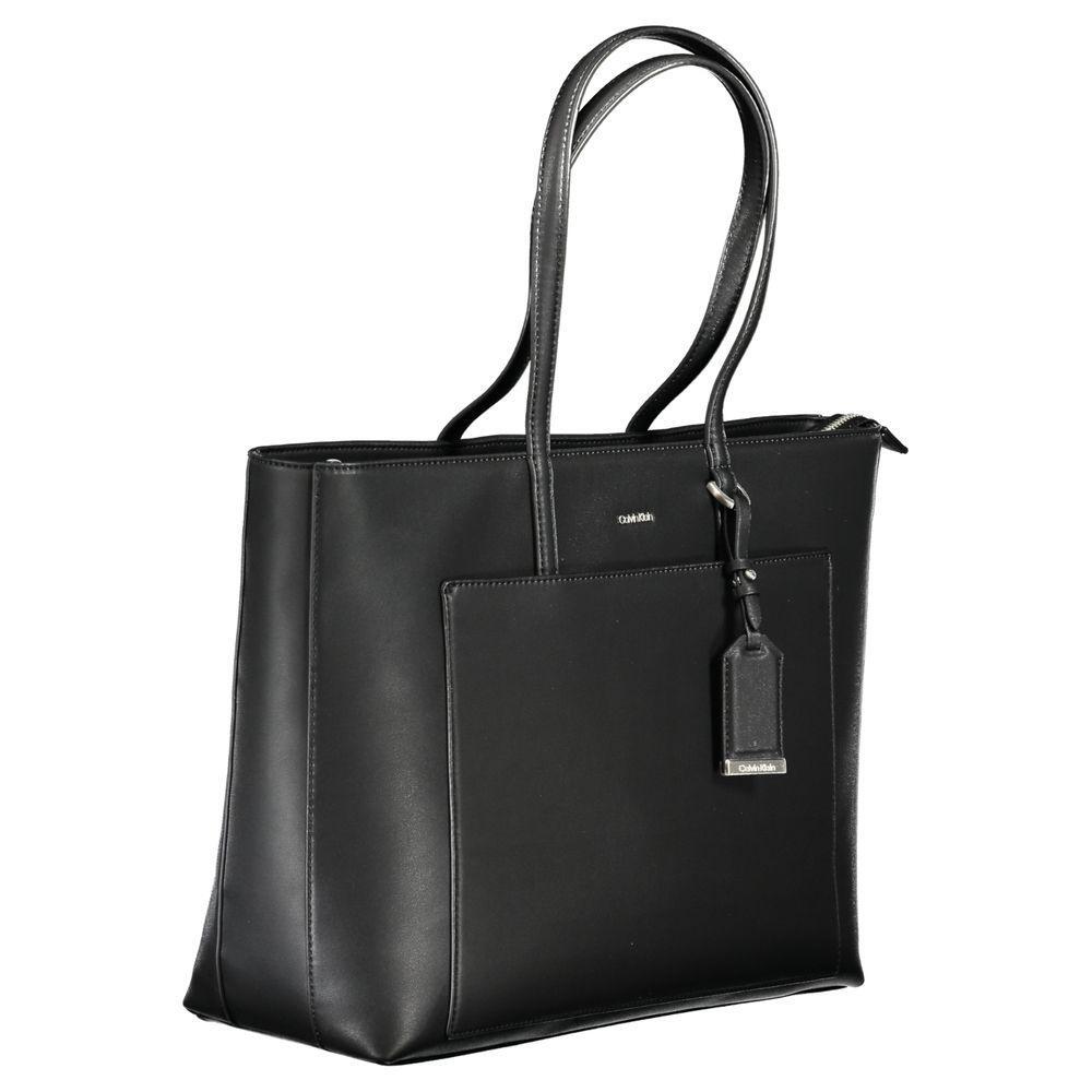 Calvin Klein Black Polyester Handbag CA-26003