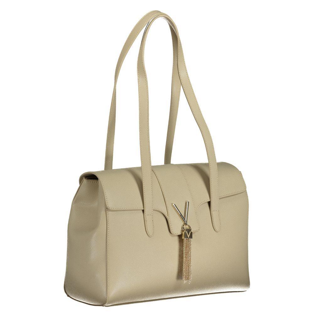 Mario Valentino Beige Polyethylene Handbag VA-31052
