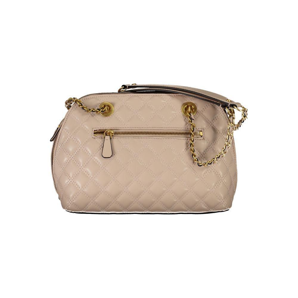 Guess Jeans Beige Polyethylene Handbag GU-31732