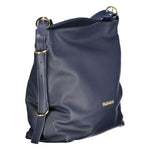 Mario Valentino Blue Polyethylene Handbag VA-33537