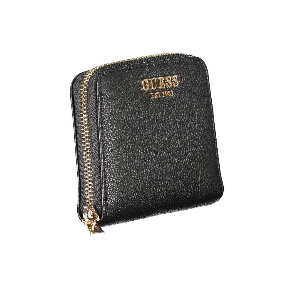 Guess Jeans Black Polyethylene Wallet GU-34103