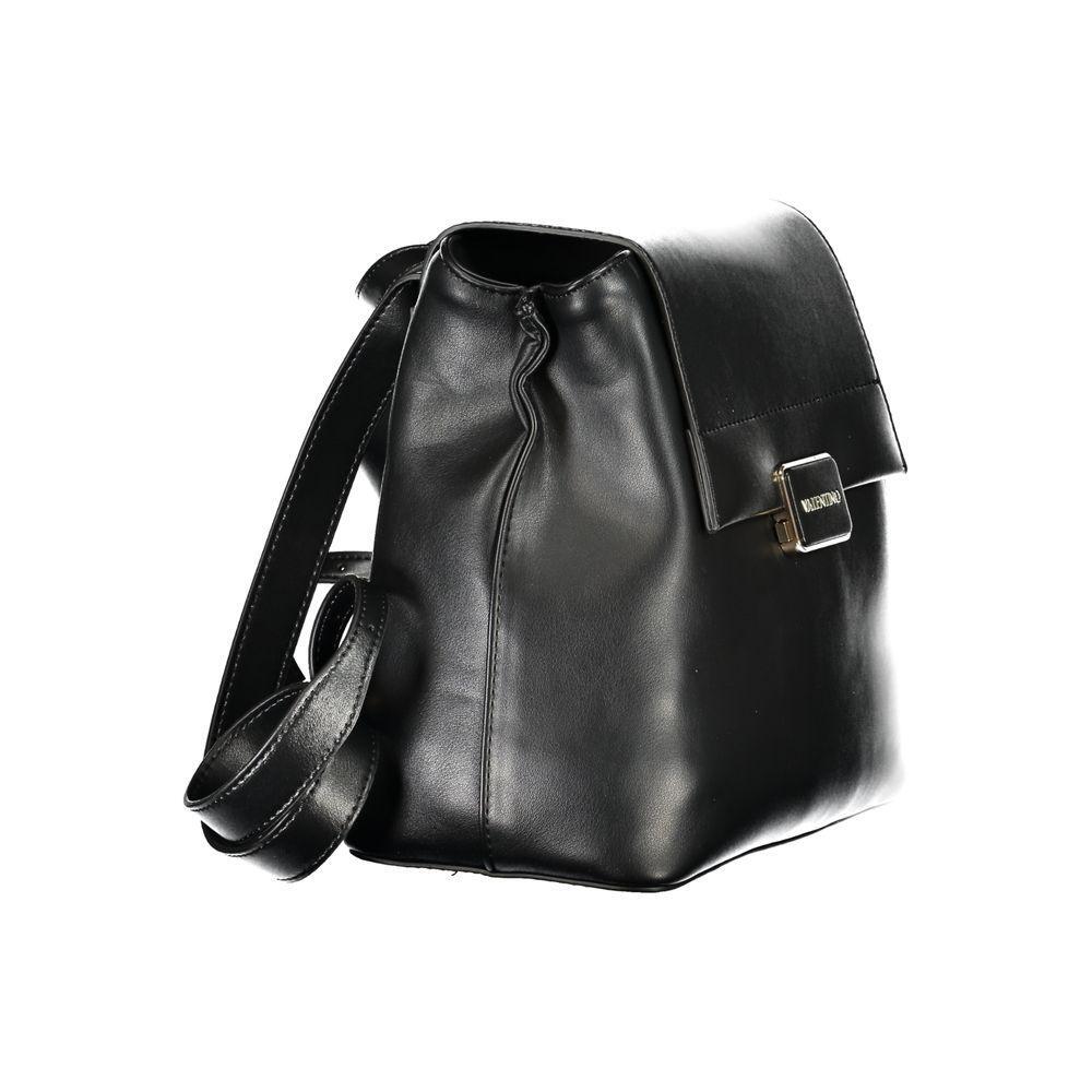 Mario Valentino Black Polyethylene Backpack VA-34691