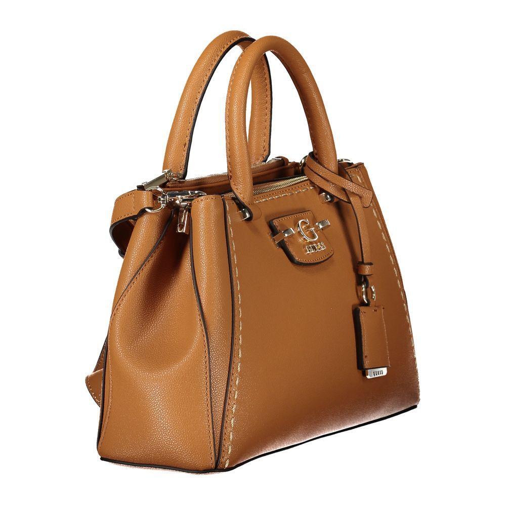 Guess Jeans Brown Polyethylene Handbag GU-34831