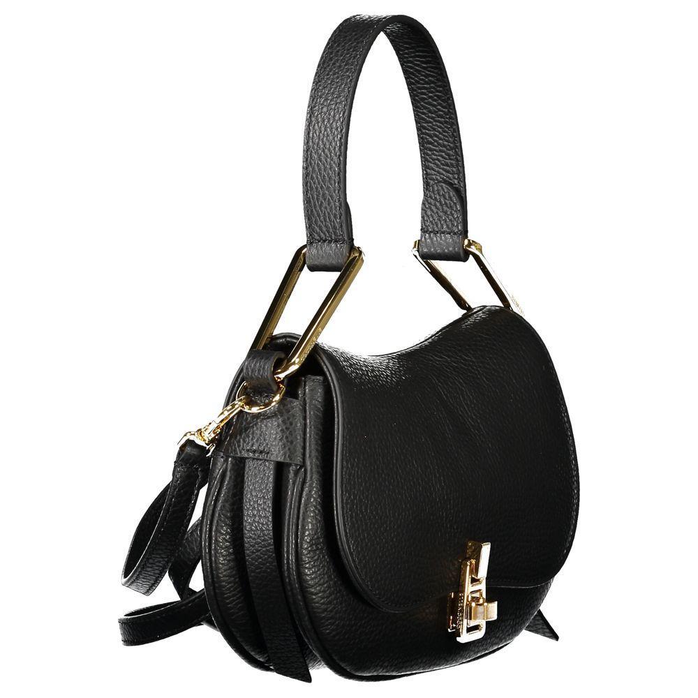 Coccinelle Black Leather Handbag CO-34888