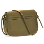 PINKO Green Leather Crossbody Bag PI-14341