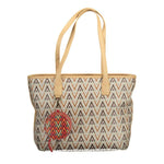 Mario Valentino Beige Polyethylene Handbag VA-13581