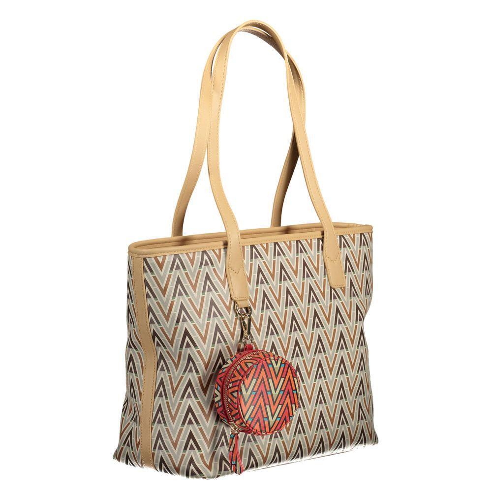 Mario Valentino Beige Polyethylene Handbag VA-13581