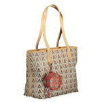 Mario Valentino Beige Polyethylene Handbag VA-13581