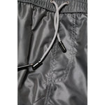 Dolce & Gabbana Gray Polyester Mid Waist Casual Bermuda Shorts PAN76152-4