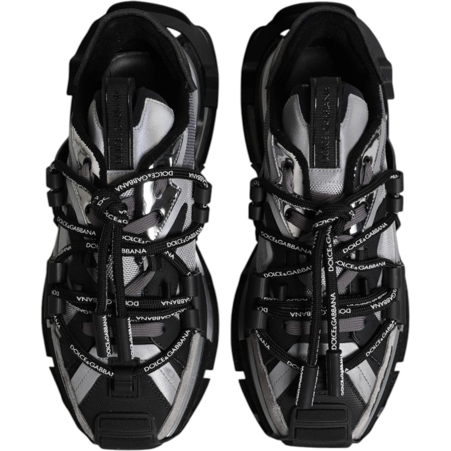 Dolce & Gabbana Multicolor Panelled Space Sneakers Shoes