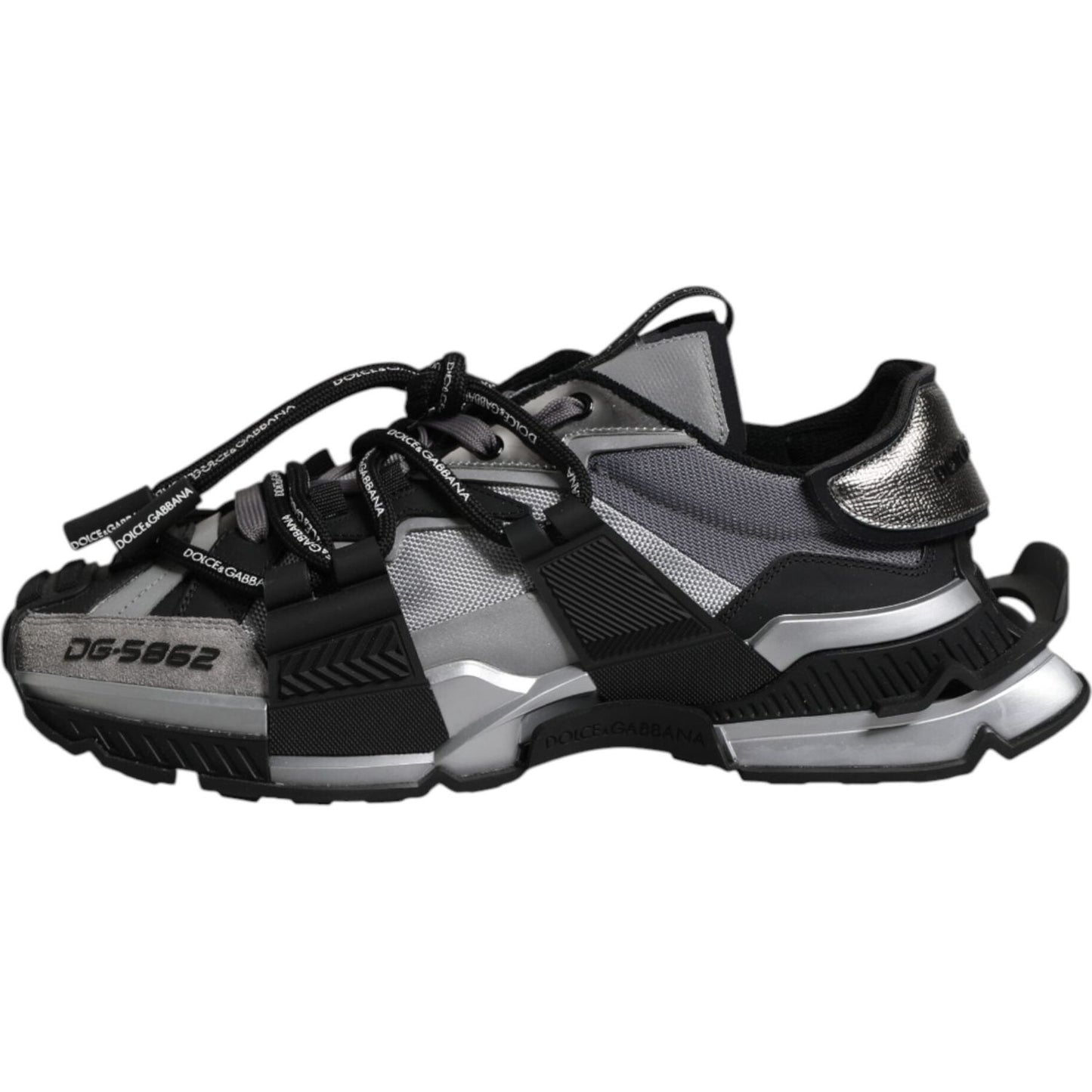 Dolce & Gabbana Multicolor Panelled Space Sneakers Shoes