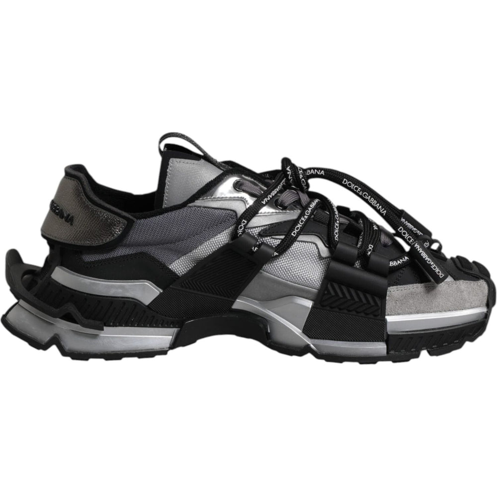 Dolce & Gabbana Multicolor Panelled Space Sneakers Shoes