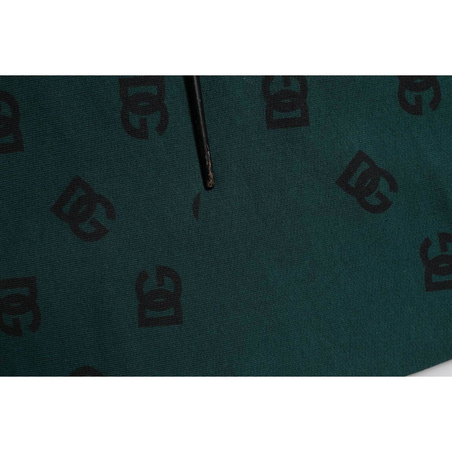 Dolce & Gabbana Green Logo Print Jogger Men Sweatpants Pants PAN76272-48