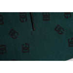 Dolce & Gabbana Green Logo Print Jogger Men Sweatpants Pants PAN76272-48