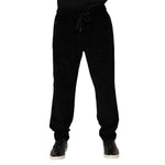 Dolce & Gabbana Black Cotton Men Jogger Sweatpants Pants PAN76335-56
